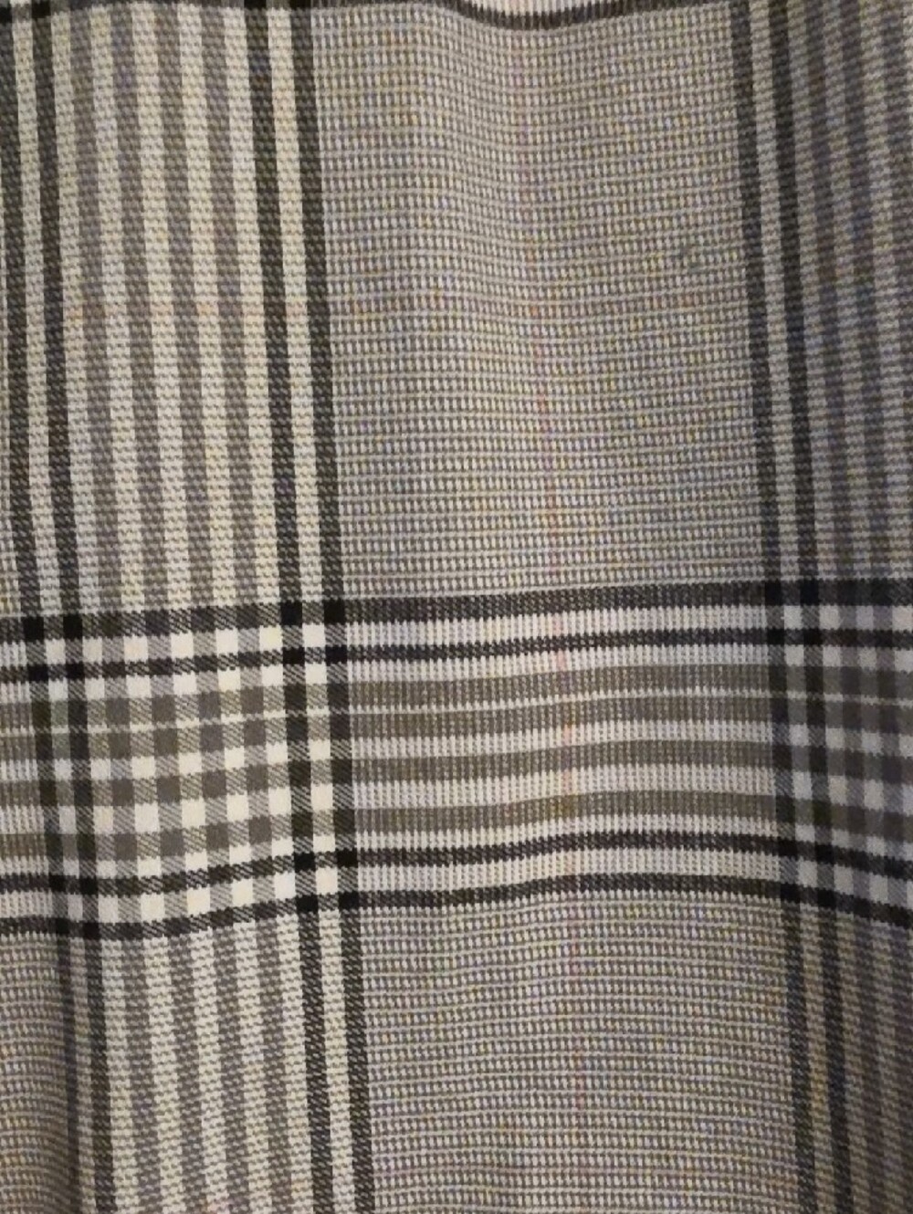 Gray Plaid Dress Pants - Picture 6 of 7